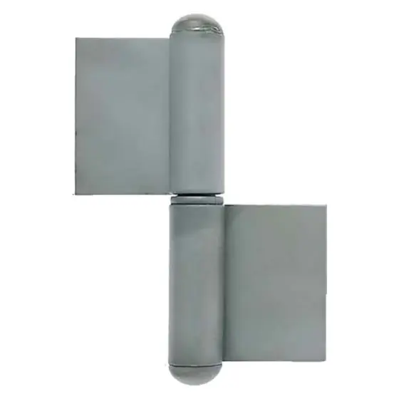 CERNIERA IN ACCIAIO ART.1222 sinistra - mm 102 x 80 - ali 50 mm pz. 20 - ALDEGHI LUIGI Nuova Collezione