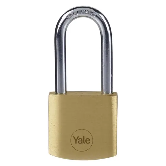 LUCCHETTO RETTANGOLARE ARCO LUNGO mm 30- YALE Certificato