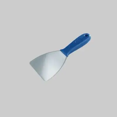 Spatola per stucco inox c/bordi arrotondati 504/is pavan 80 mm conf. da 12 pz Lusso