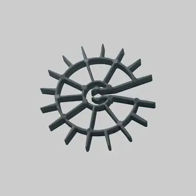 Distanziatore circolare per casseroh 10 mm - diametro tondino 4-8 mm conf. da 1000 pz Artigianale