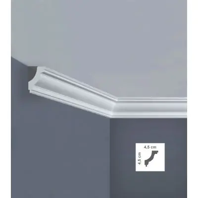 A Buon Prezzo Cornice soffitto xps 4,5x4,5x200 cm art. i703
