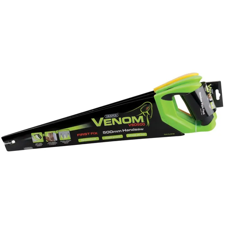 Draper Triple Pack Venom Double Ground Handsaws Acquista Ora