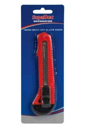 SupaDec Decorator Snap-Off Blade Knife (18mm) Esclusivo