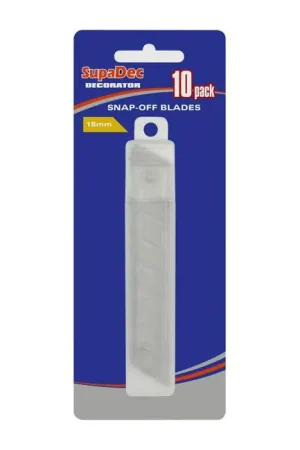 SupaDec Snap off Blades - 18M Offerta Del Giorno