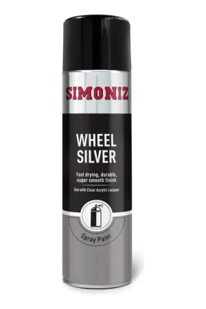 Simoniz 5 Wheel Silver 500ml Aerosol Professionale