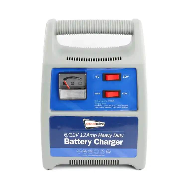 Originale Streetwize Battery Charger - Plastic Case 6/12V 12 Amp