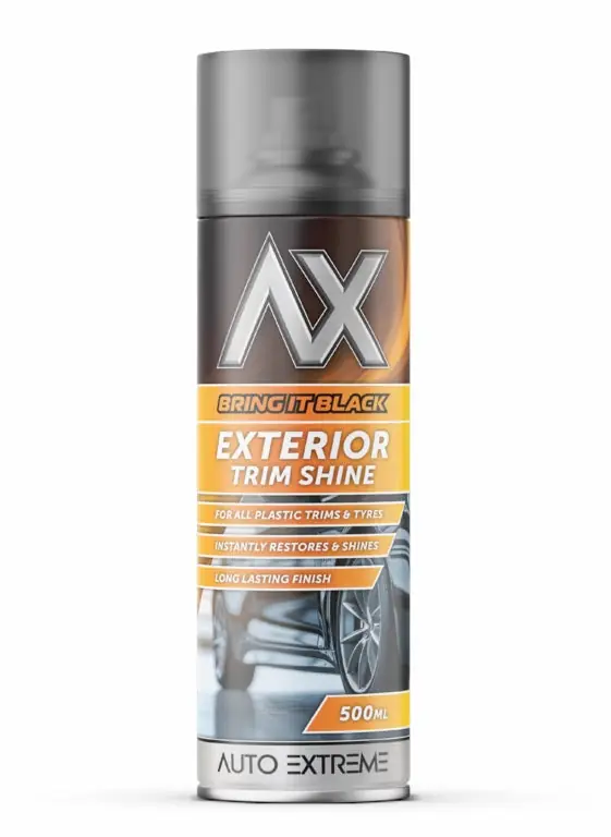 Ax Bring It Black Exterior Tyre & Trim 500ml Reso Gratuito