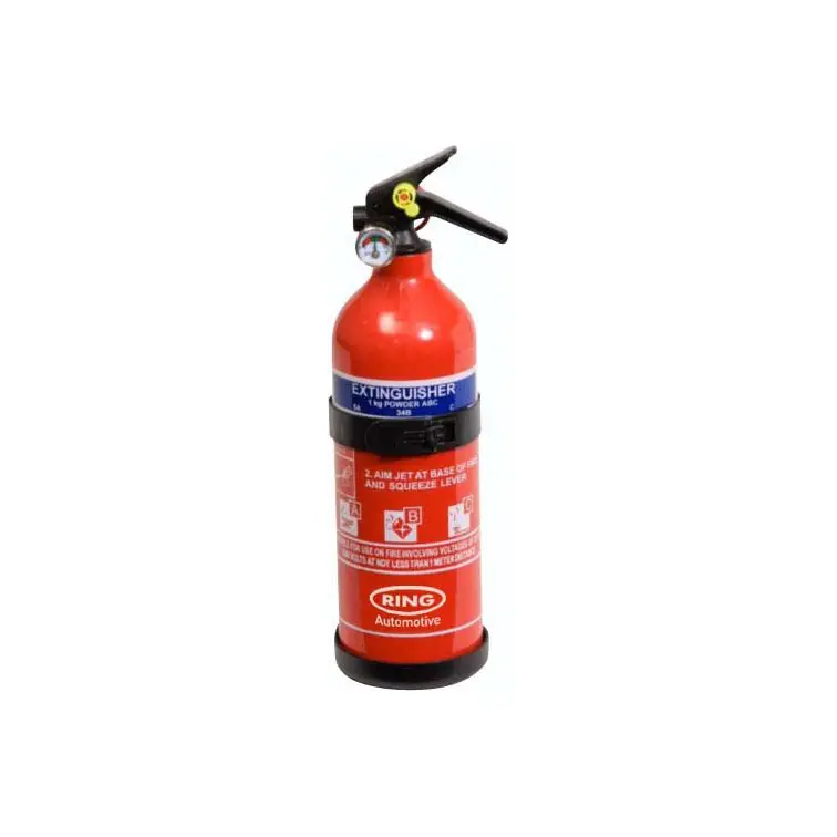 Ring 1kg ABC Fire Extinguisher (with gauge) In Voga