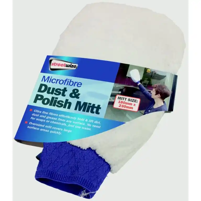 Nuova Collezione Streetwize Microfibre Dust & Polish Mitt