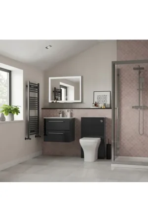 Volta Wall Hung 2 Drawer Basin & Tall Wall Unit Popolare