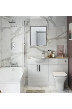 Promozione Esclusiva Alba Fitted Bathroom Furniture Suite