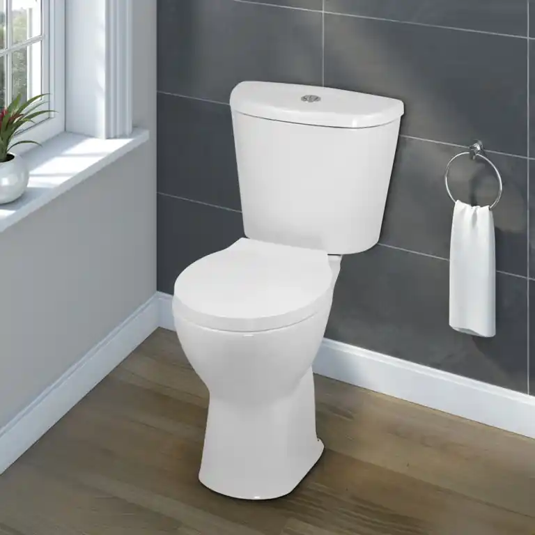 SP Pure Comfort Height One Box Toilet, Seat and Cistern W: 360mm H: 86 Prezzo Ridotto