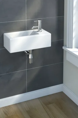 Affare SP Cloakroom Collection Rectangular Basin 510mm W: 500mm H: 130mm D: 2