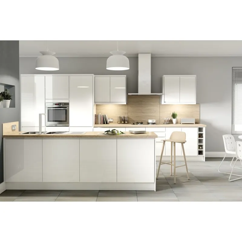 Gower Rapide Capri White Kitchen 7 Piece Layout Premium