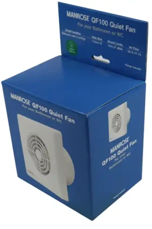 Manrose Quiet Timer Model 100mm Promozione Esclusiva