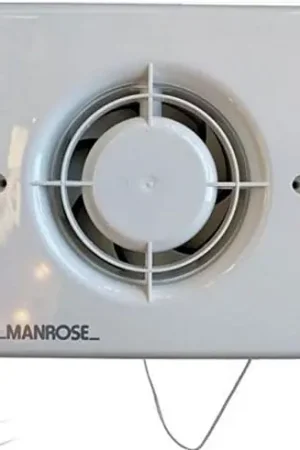 Manrose Pull Cord Extractor Fan 4"/100mm Nuova Collezione