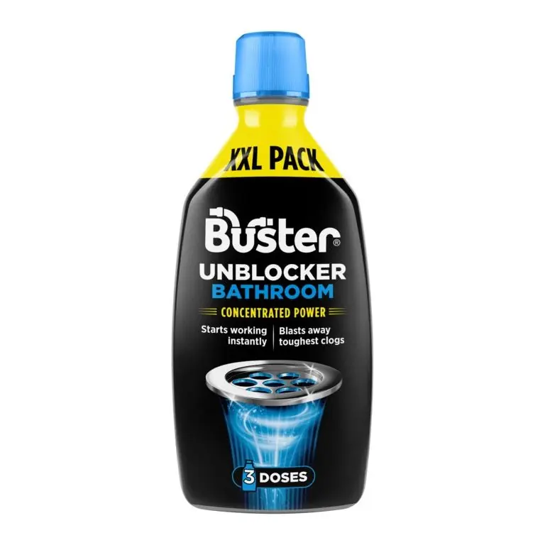 Buster Bathroom Plughole Unblocker 3 Dose Promo Stagionale