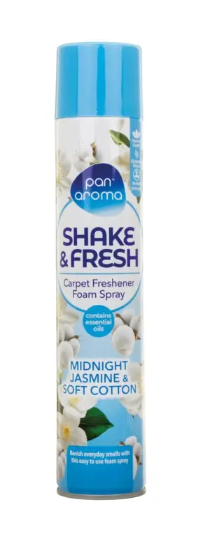 Più Venduto Swirl Carpet Freshener Foam Spray 500ml Midnight Jasmine & Soft Cotton