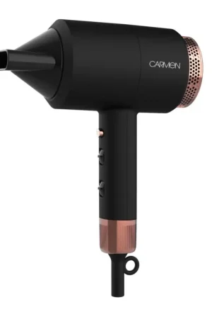 Garanzia Inclusa Carmen Noir 11 Pro Hair Dryer Black