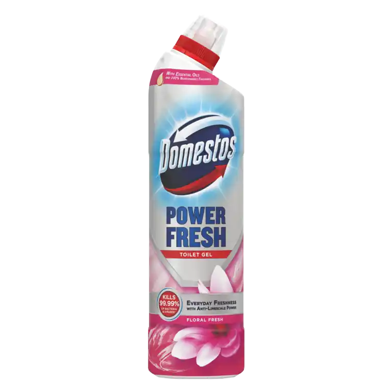 Domestos Power Fresh Toilet Gel 750ml Quantità Limitata