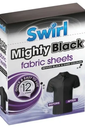 Swirl Mighty Black Sheets – 12 Pack Edizione Limitata