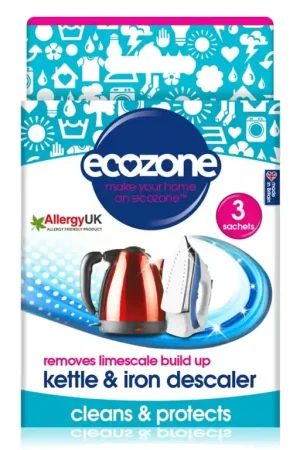 Scelto Dai Clienti Ecozone Kettle Iron Descaler 3 Sachets