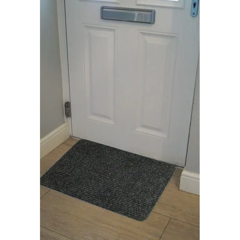 Non Perdere Groundsman Basic Ribbed Indoor Doormat 50 x 80cm