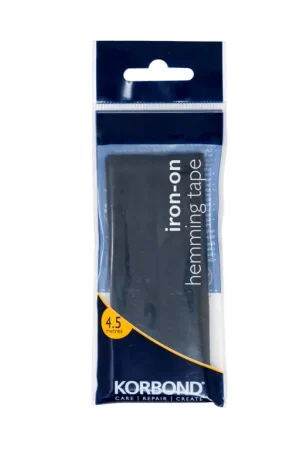 Direttamente Dal Produttore Korbond Hemming Tape Black 4.5m