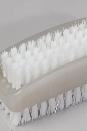 Elliott Double Sided Nail Brush Frosted In Voga