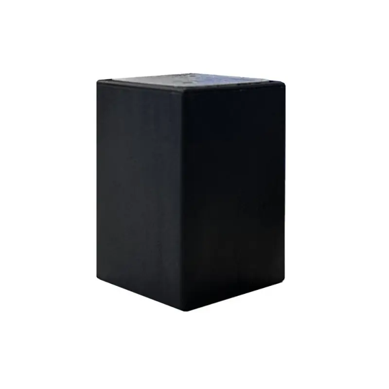 Piede cubotto in plastica nero 5,3x5,3x8 cm per armadi Prezzo Di Fabbrica