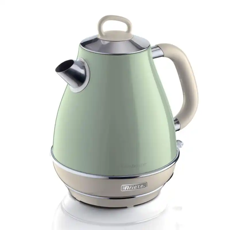 Consegna Rapida Bollitore elettrico 1,7L acciaio inox verde vintage autospegnimento
