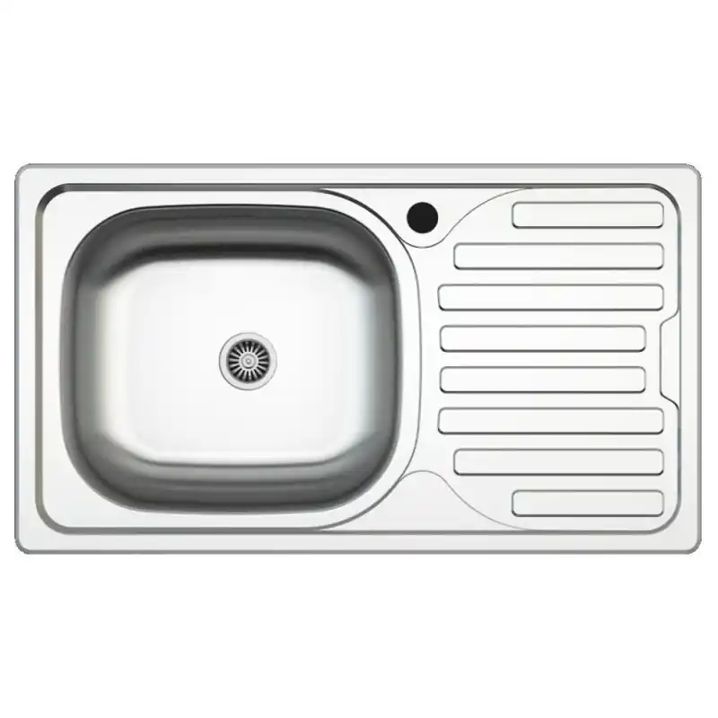 Solo Oggi Lavello incasso SA07 una vasca con gocciolatoio destro inox