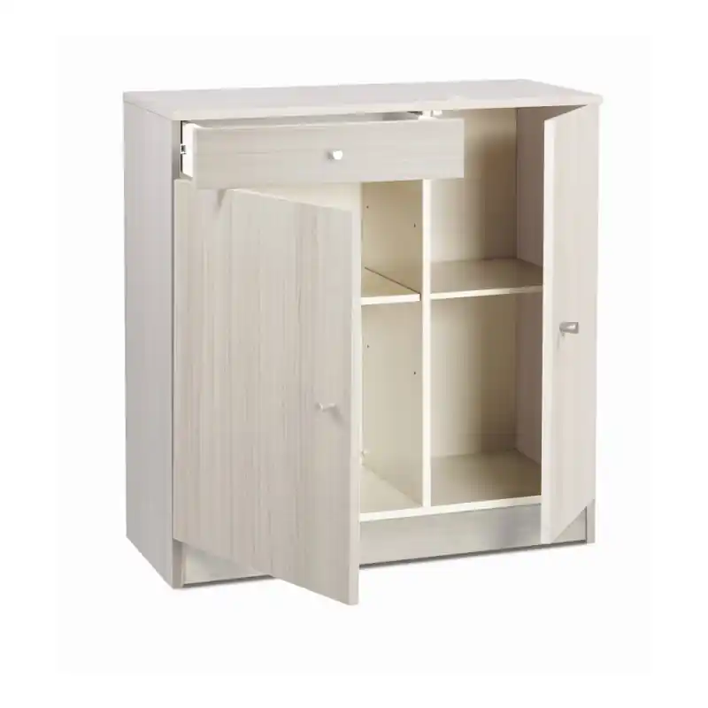 Mobile 2 ante 1 cassetto kit eucalipto Sarmog compatto cucina Premium
