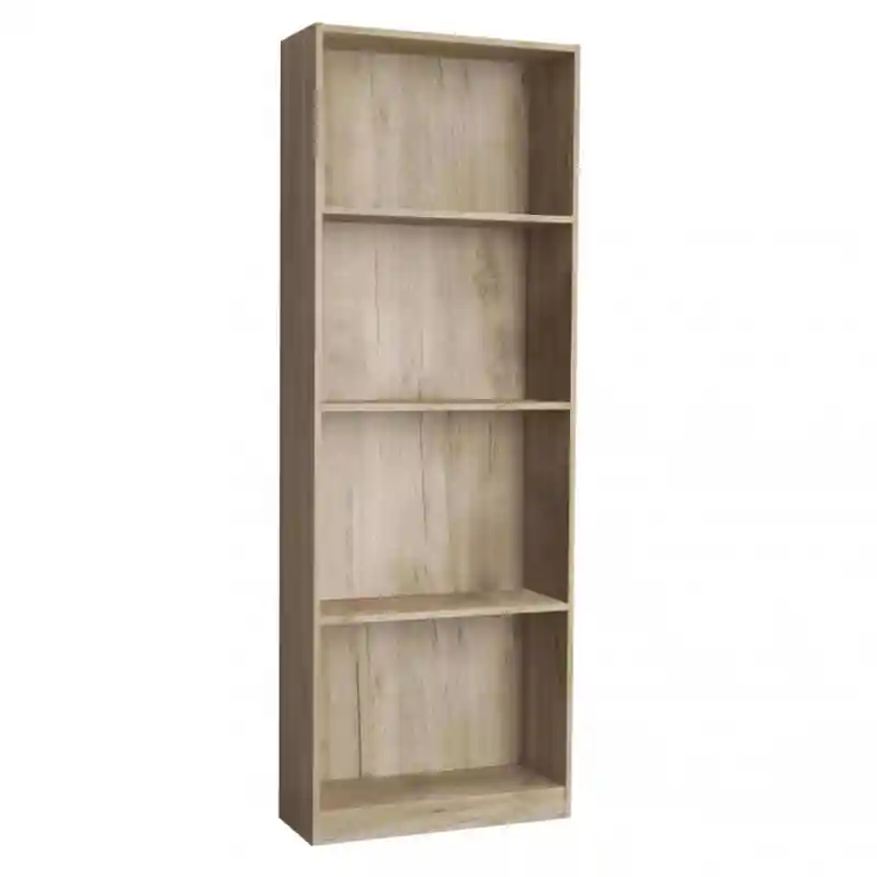 Libreria Line olmo moderna compatta per soggiorno casa Prezzo Scontato