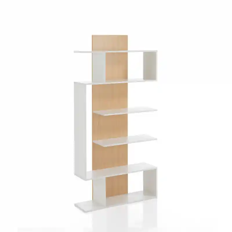 Libreria a colonna Tower B Tomasucci bianca salvaspazio moderna Promozione Esclusiva