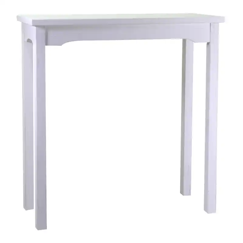 Affare Tavolo esposizione legno Nantes bianco 114x46x120 cm casa