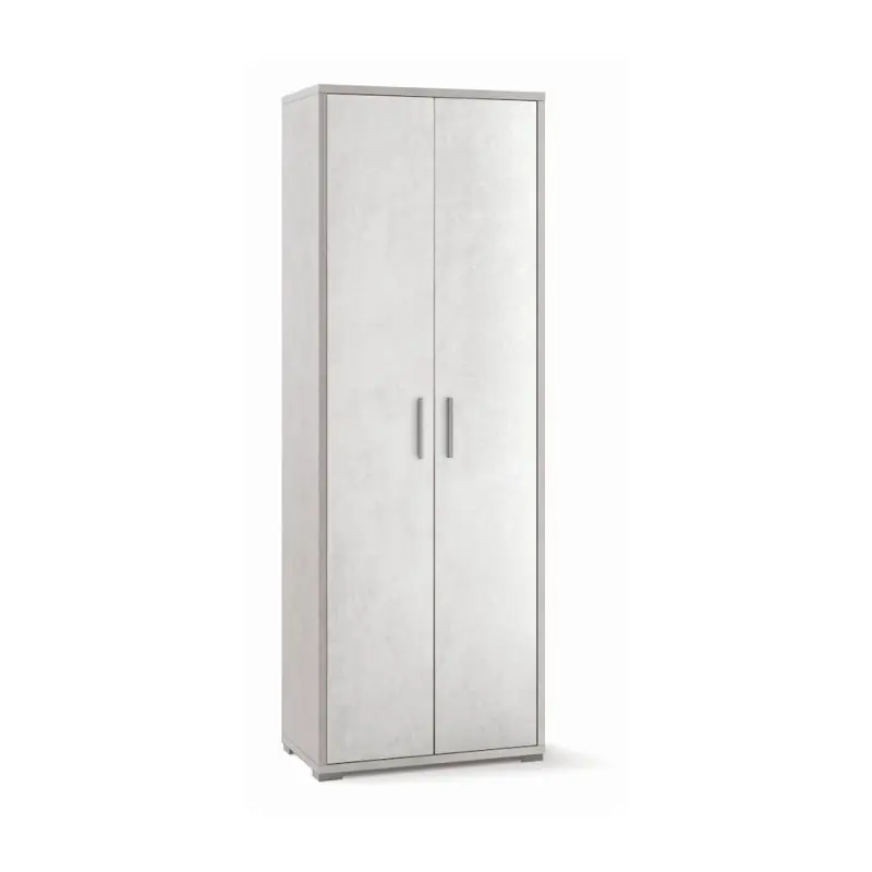 Armadio 2 ante H199 L71 ossido bianco Sarmog moderno capiente Direttamente Dal Produttore