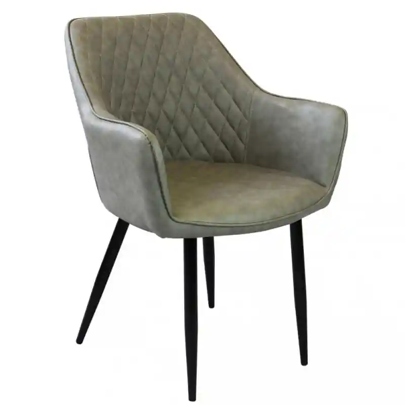Affare Set 2 poltrone Sindy in ecopelle classiche per soggiorno elegante