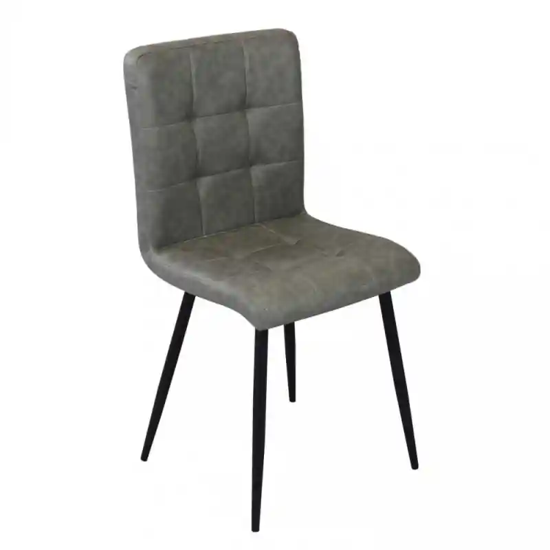 Set 4 poltrone Rosalyn in ecopelle classiche per soggiorno elegante A Buon Prezzo