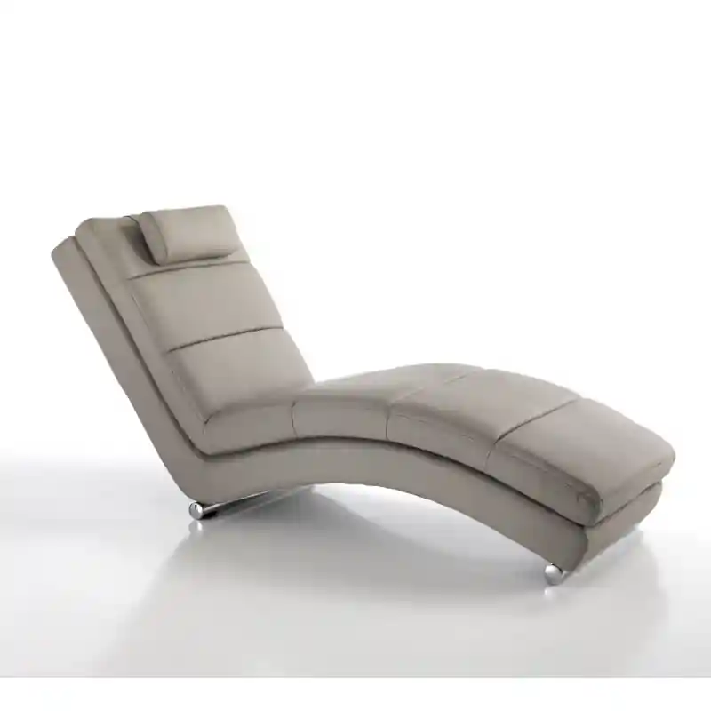 Chaise longue Sofia taupe Tomasucci elegante e confortevole All’Ingrosso