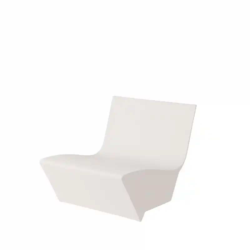 Poltroncina Kami Ichi Made in Italy vari colori moderna resistente SLIDE BIANCO Sconto
