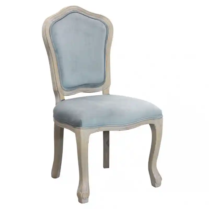 Garanzia Inclusa Set 2 sedie Charlene velluto grigio imbottite moderne eleganti