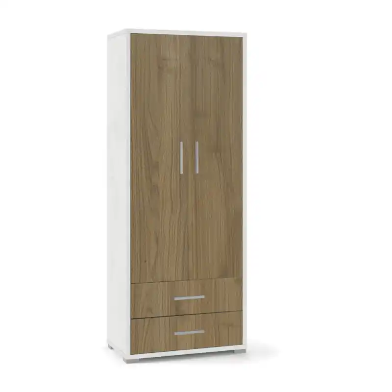 Mobile 2 Ante 2 Cassetti H182 L71 Ossido Bianco Sarmog – Armadio Versatile Professionale