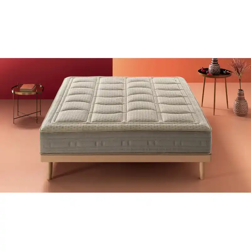 Offerta Limitata Materasso sfoderabile N3 Modal Canapa Lino ortopedico naturale Misura materasso 80x190