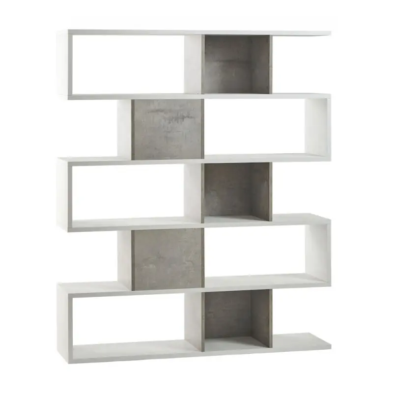 Prezzo Conveniente Libreria Modulare H178 L150 Kit Ossido Bianco Sarmog – Alta e Moderna