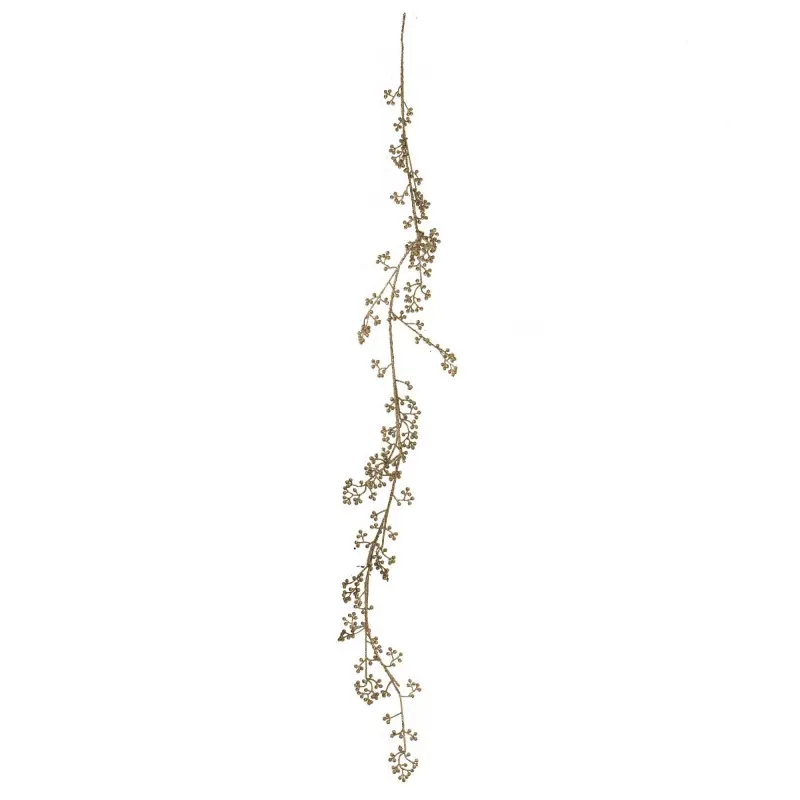 Set 2 Festoni Plastica Oro 156 cm Decorazione Casa e Feste Compra Adesso