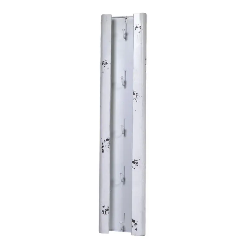Di Marca Portachiavi metallo Bristol bianco 5 posti 15x5x7 cm design