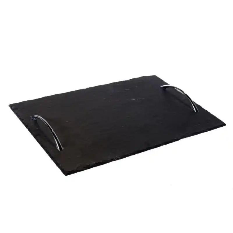 Vassoio ardesia rettangolare 45x30 cm elegante e versatile Top Qualità