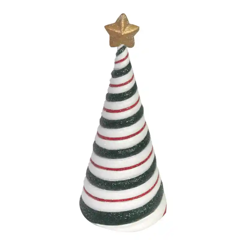 Albero resina Ø8,5h21 cm decorazione elegante per la casa Moderno