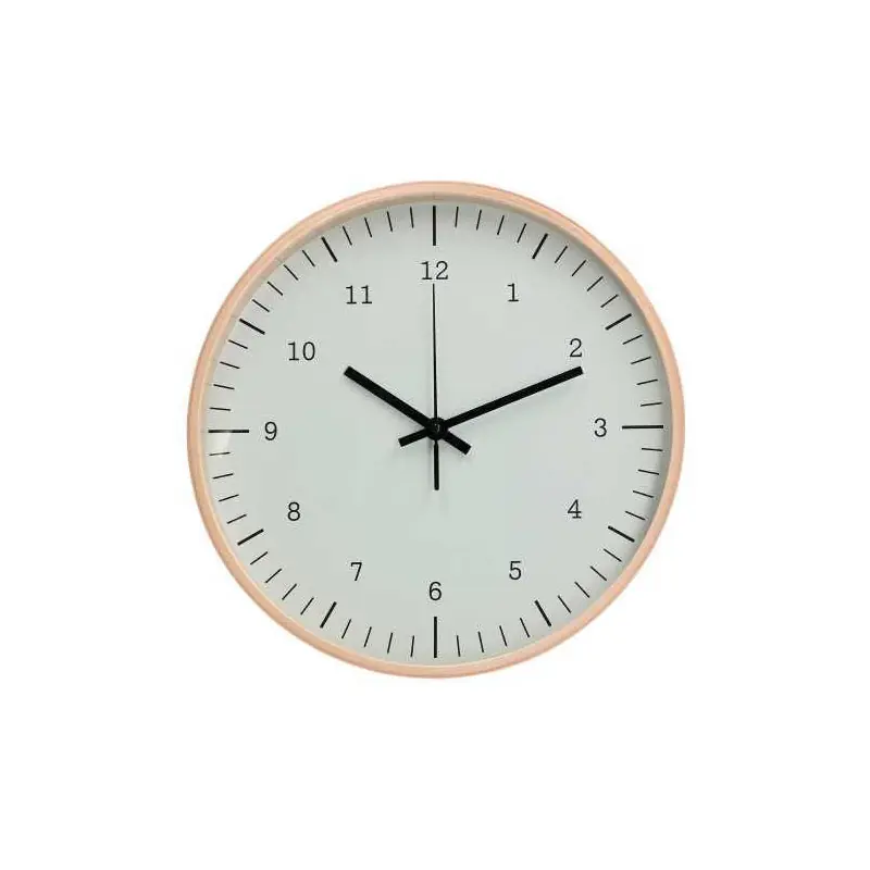 Orologio legno verde acqua tondo Ø31,5x5 cm design moderno Prezzo Scontato